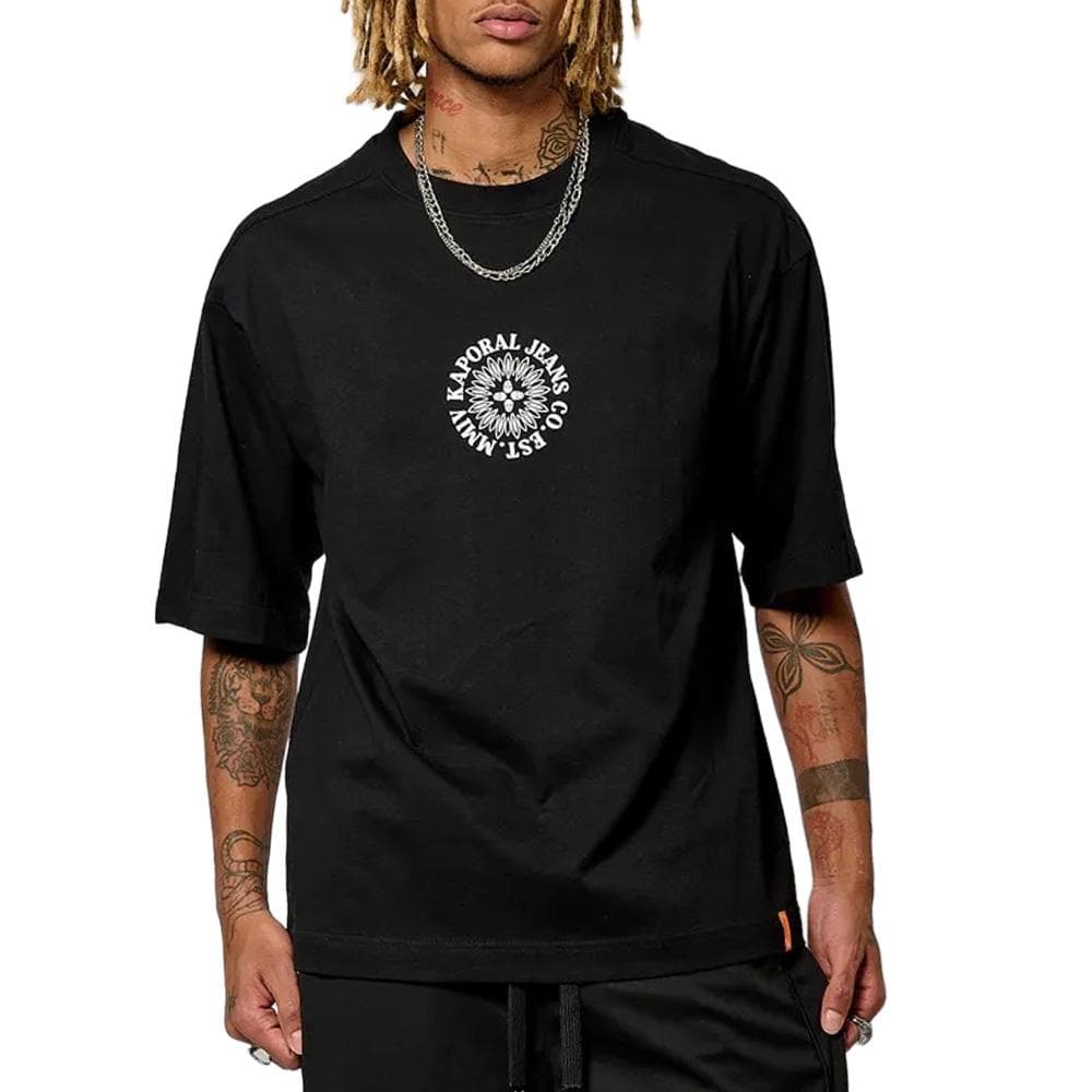 T-Shirt Noir Homme Kaporal TAZ 1