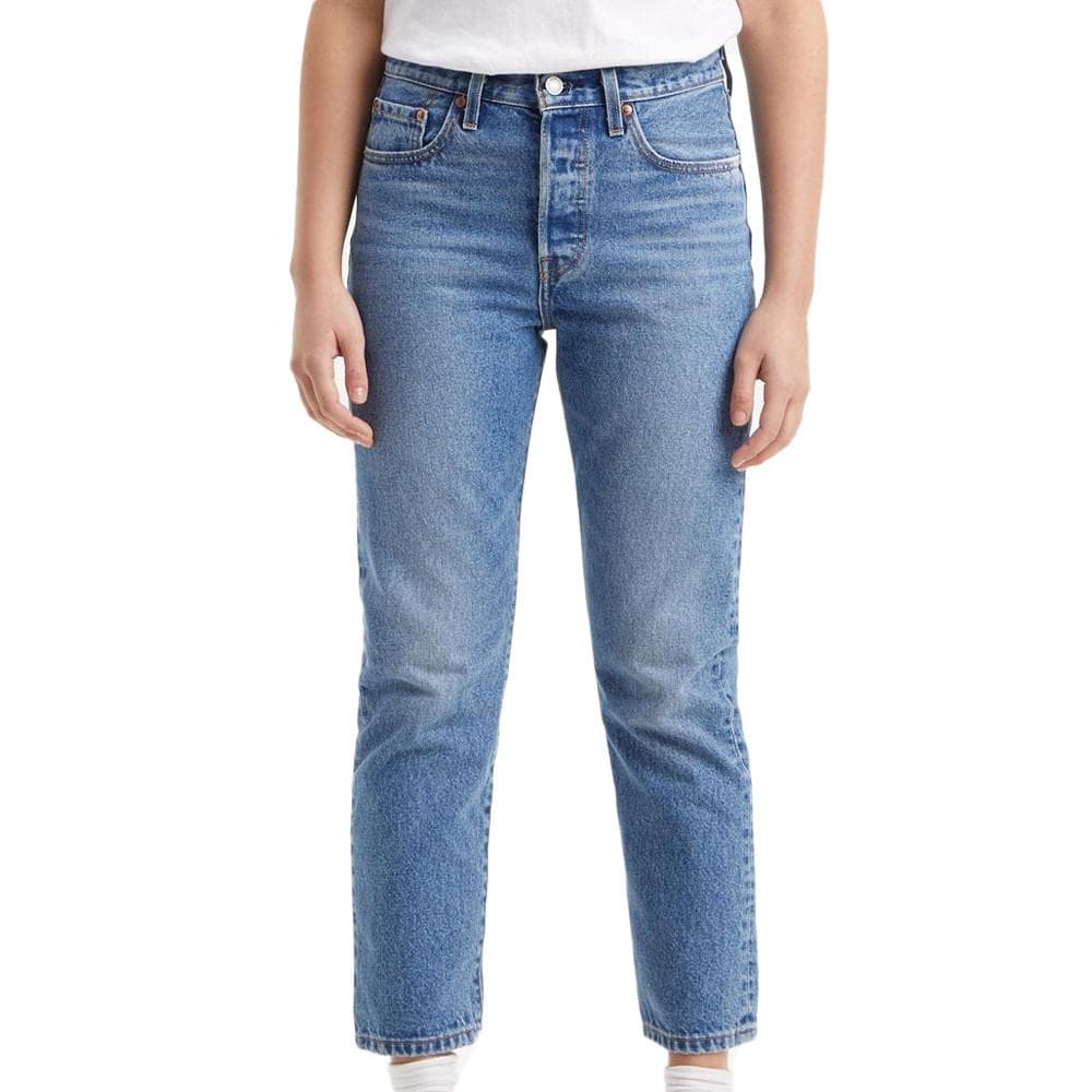 Jean Cropped Bleu Femme Levi's 501 36200 1