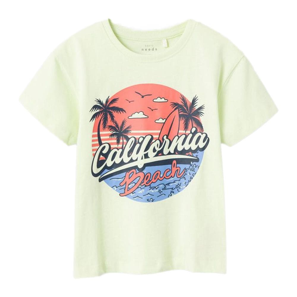 T-shirt Vert Fille Name it Vagno 1