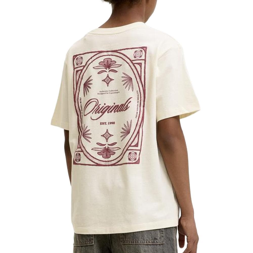 T-Shirt Beige Garçon Jack & Jones Graphic 2