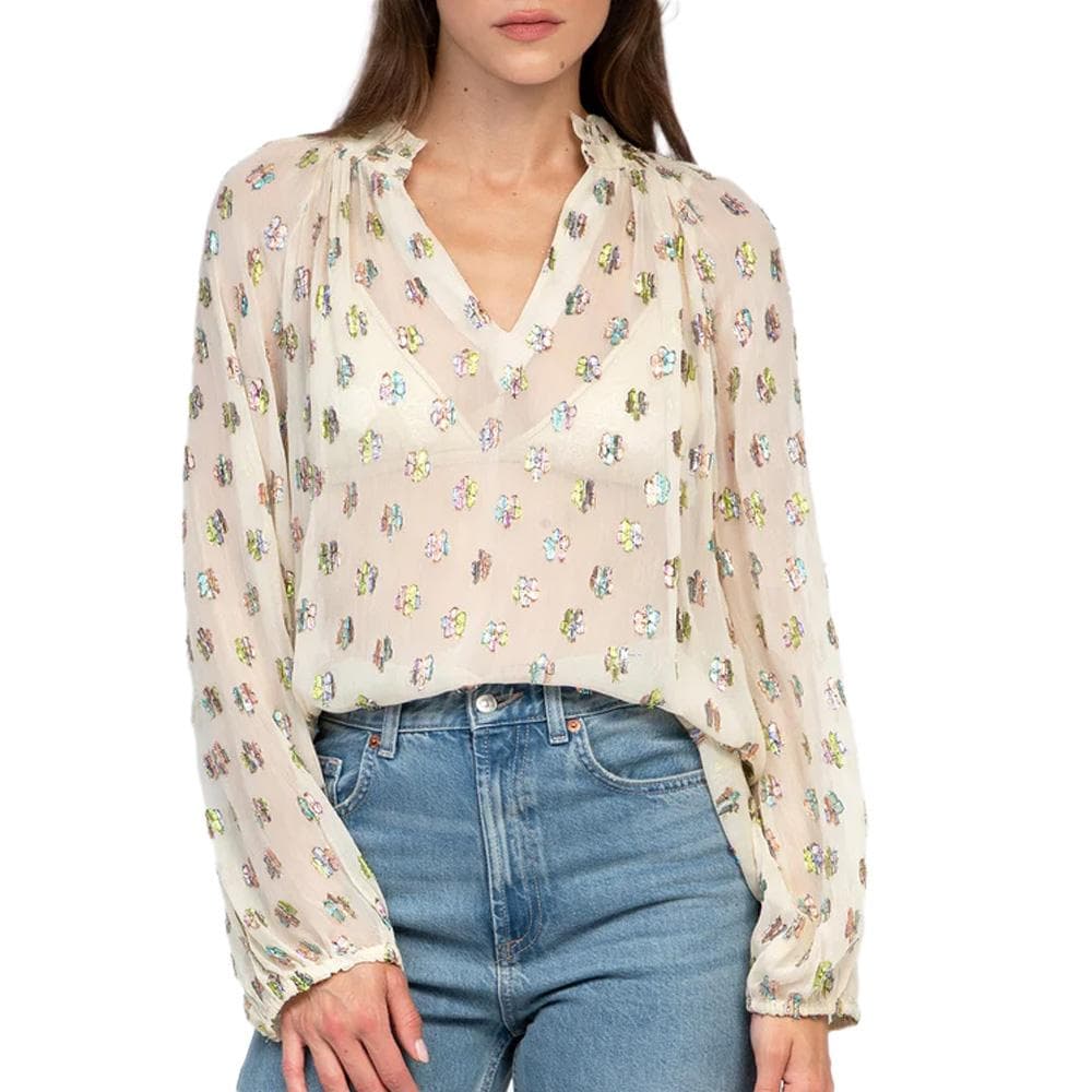 Blouse Beige Femme An'ge Louise 1