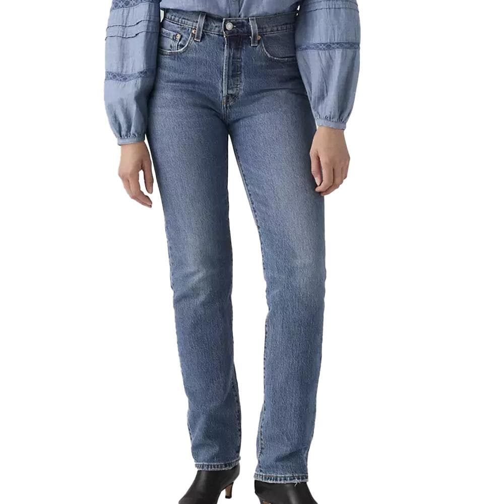Jean 501 Bleu Femme Levi's Original 1