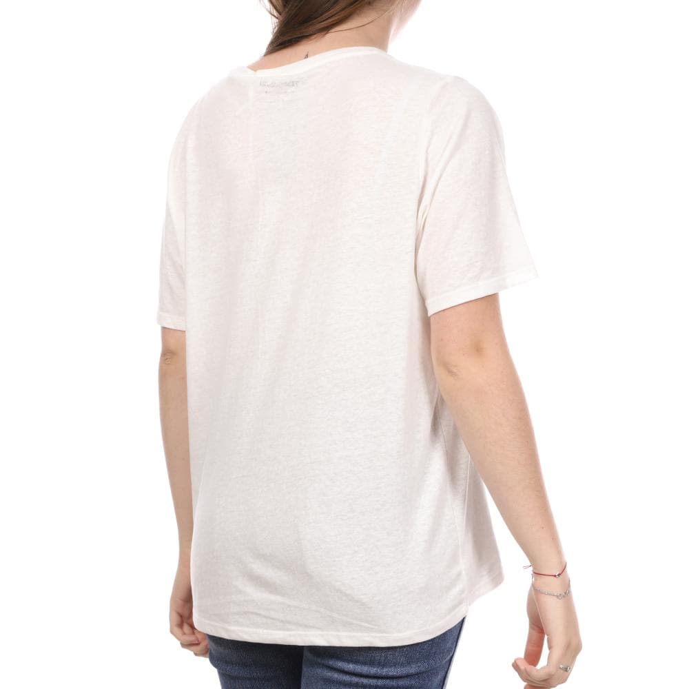 T-shirt Blanc Femme Teddy Smith Face 2