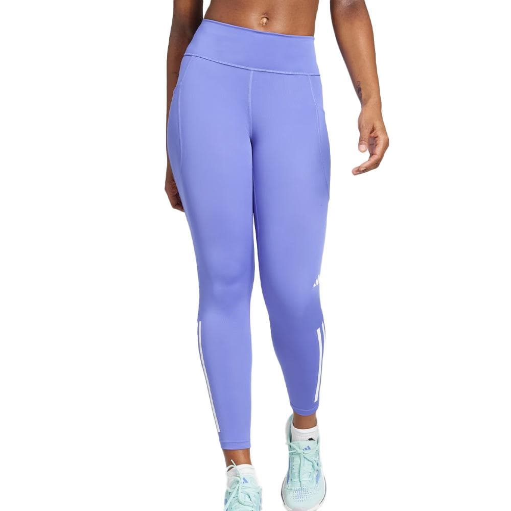 Legging Violet Femme Adidas Dailyrun 3s 7/8 1