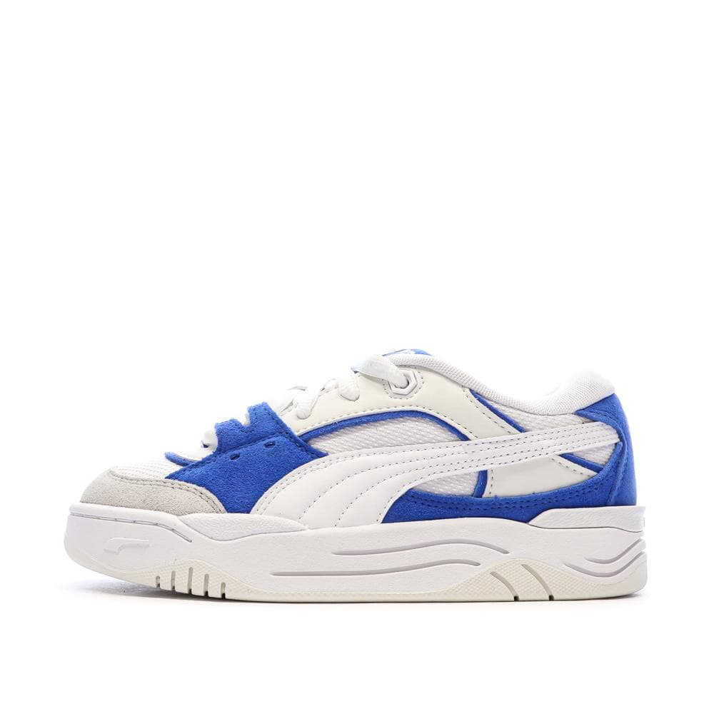 Baskets Blanches/Bleues Garçon/Fille Puma 180 Jr 1