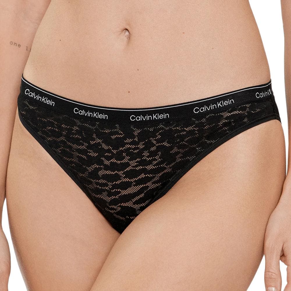 3x Culottes Noire Femme Calvin Klein Jeans Coccoon 1