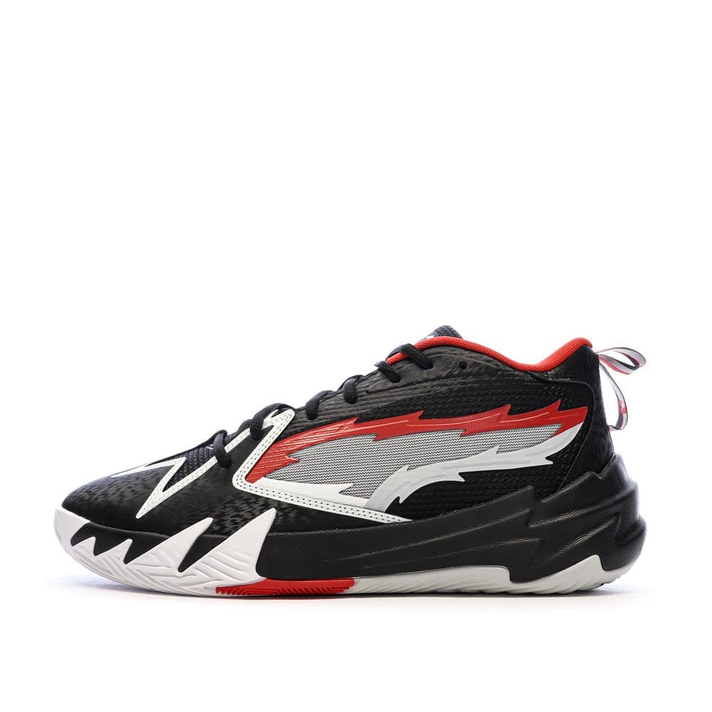 Chaussures de Basketball Noir/Rouge Homme Puma Scoot Zeros City 1