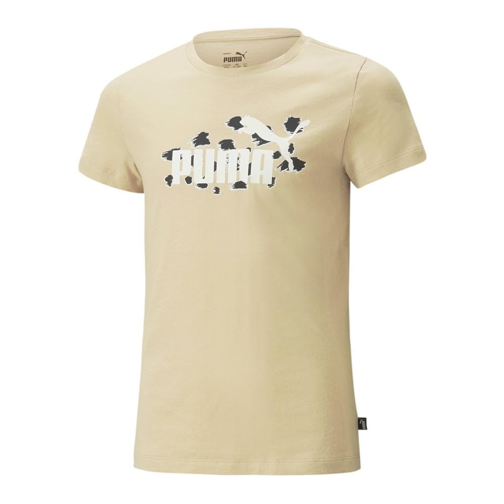 T-Shirt Beige Fille Puma Essential Animal 1