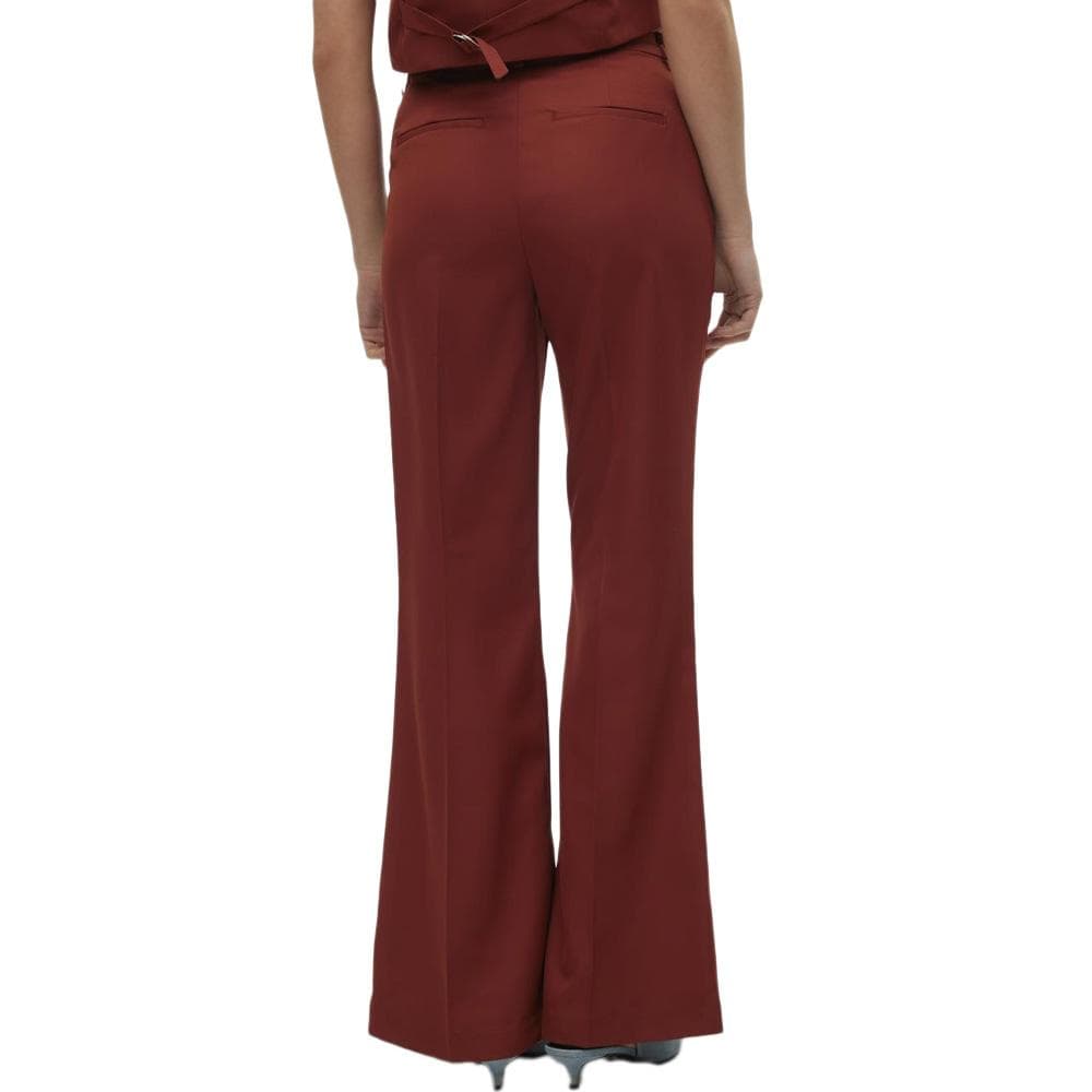Pantalon à Pinces Terracotta Femme Vero Moda Tara 2