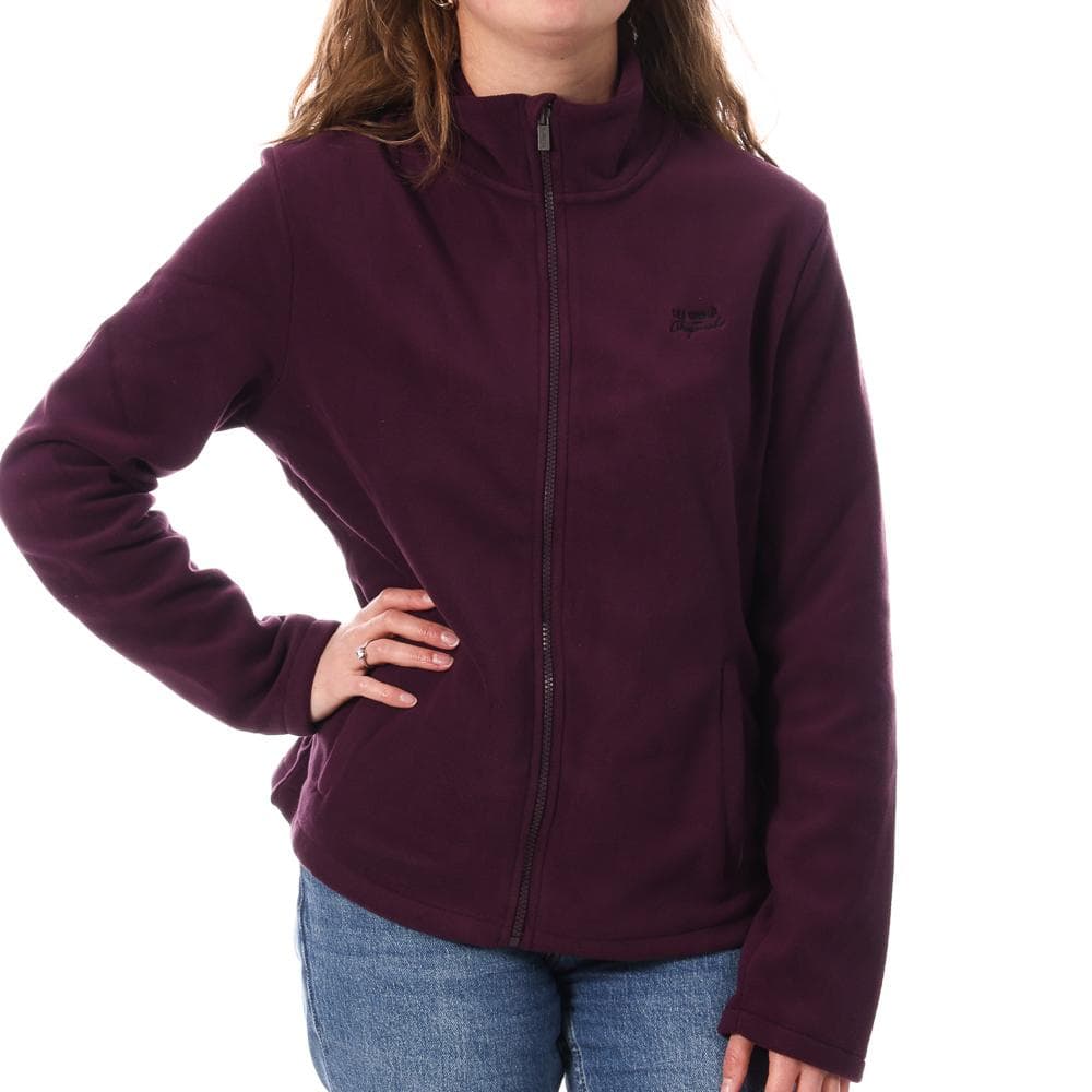 Polaire Zippé Violet Femme Lee Cooper Ozaya 1