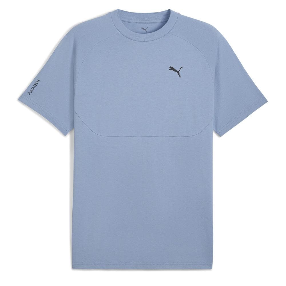 T-shirt Bleu Homme Puma Tech 1