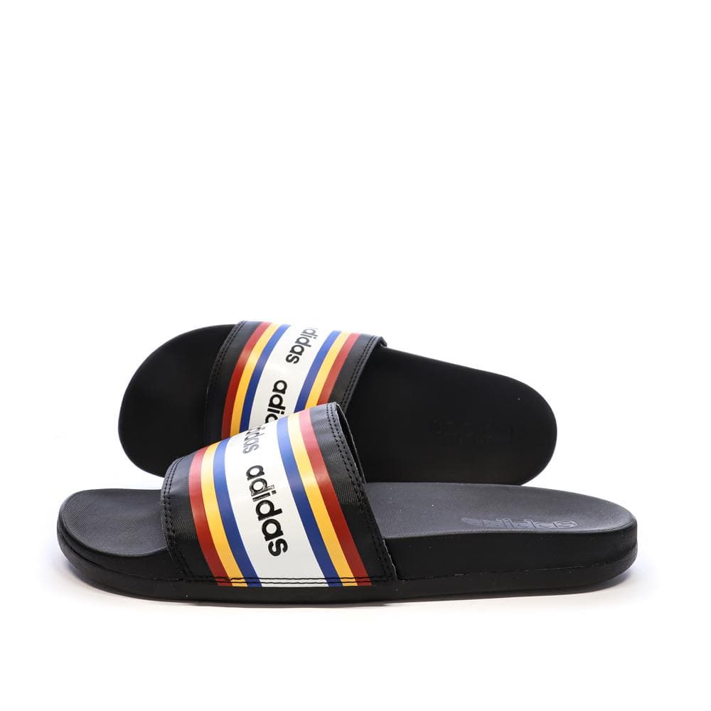 Claquettes Noires Femme Adidas Comfort 1