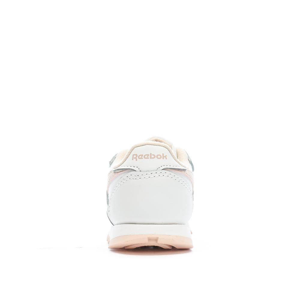 Baskets Blanches/Rose Fille Reebok Classic Leather 100069854 3