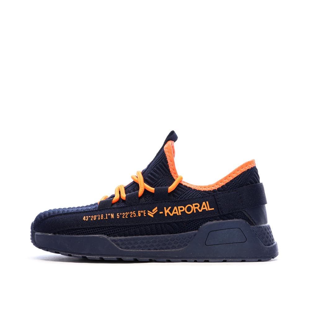 Baskets Marine/Orange Garçon Kaporal Dofini 1