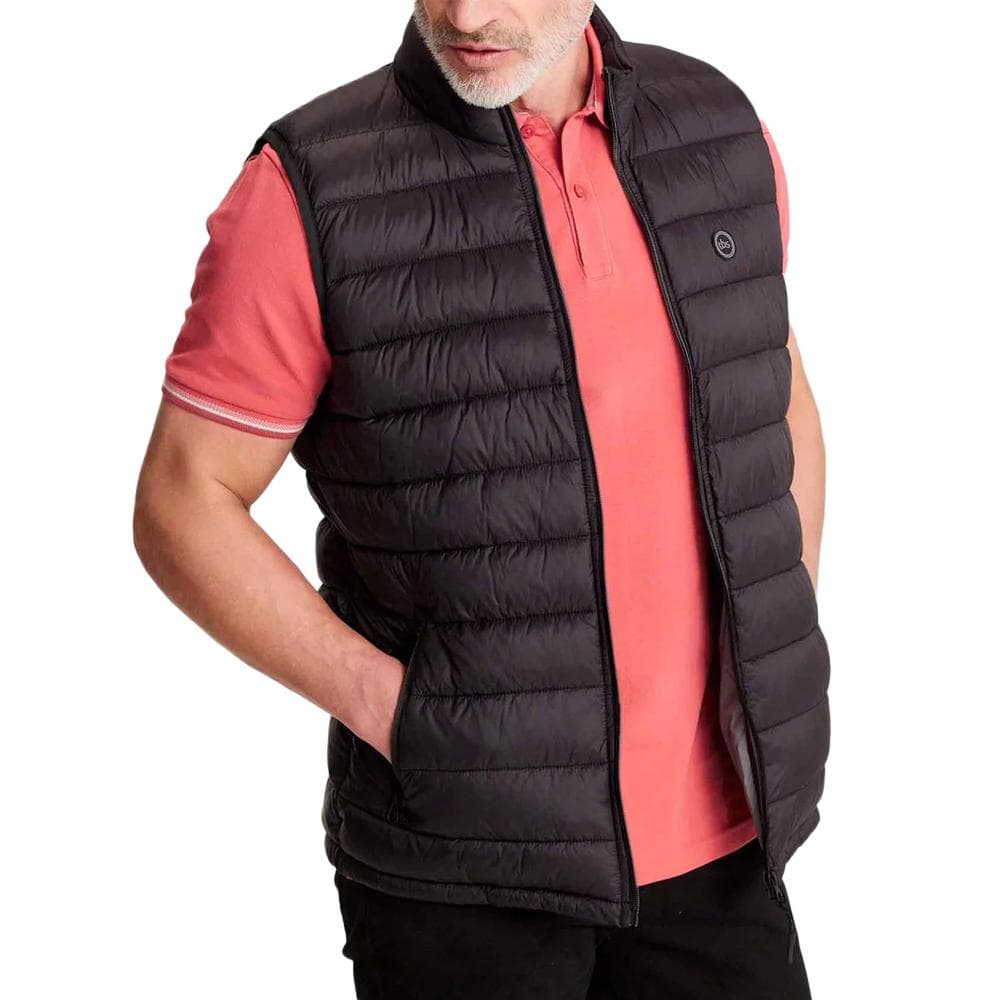 Doudoune Sans Manches Noire Homme TBS Fabian 1