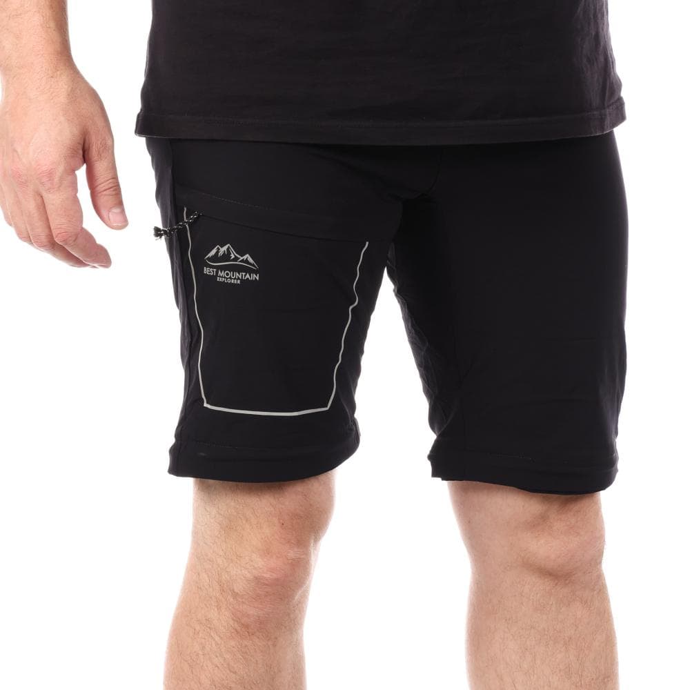 Pantalon en Toile Noir Homme Best Mountain 402 4
