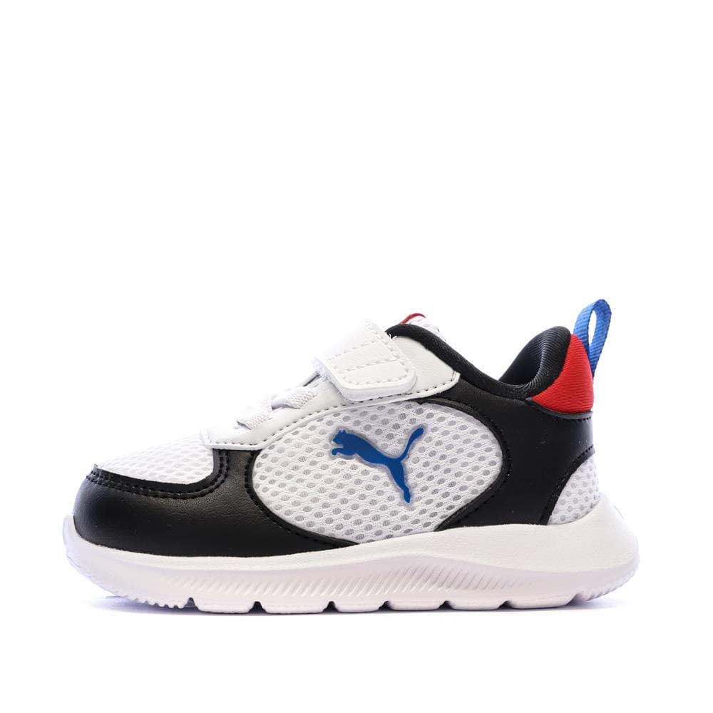 Baskets Blanc/Noir Garçon Puma Fun Racer 2 Ac+ 1