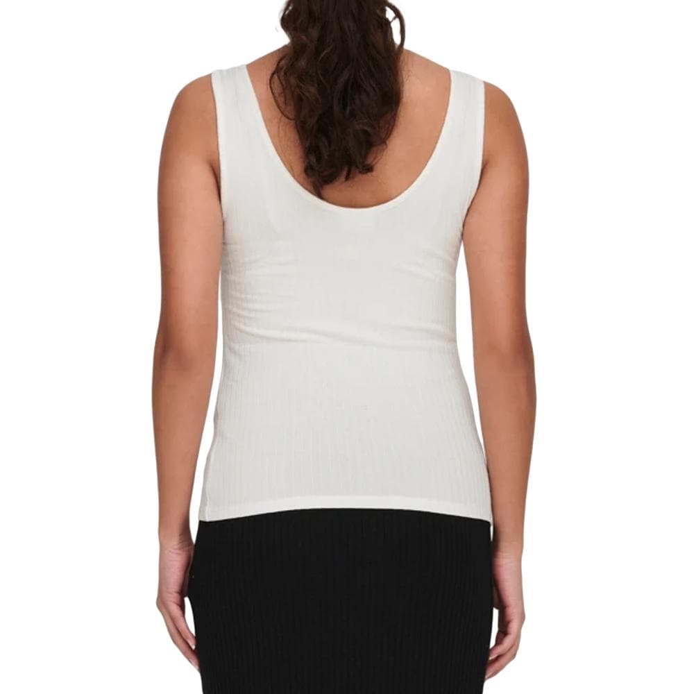 Débardeur Blanc Femme JDY Fransiska 2
