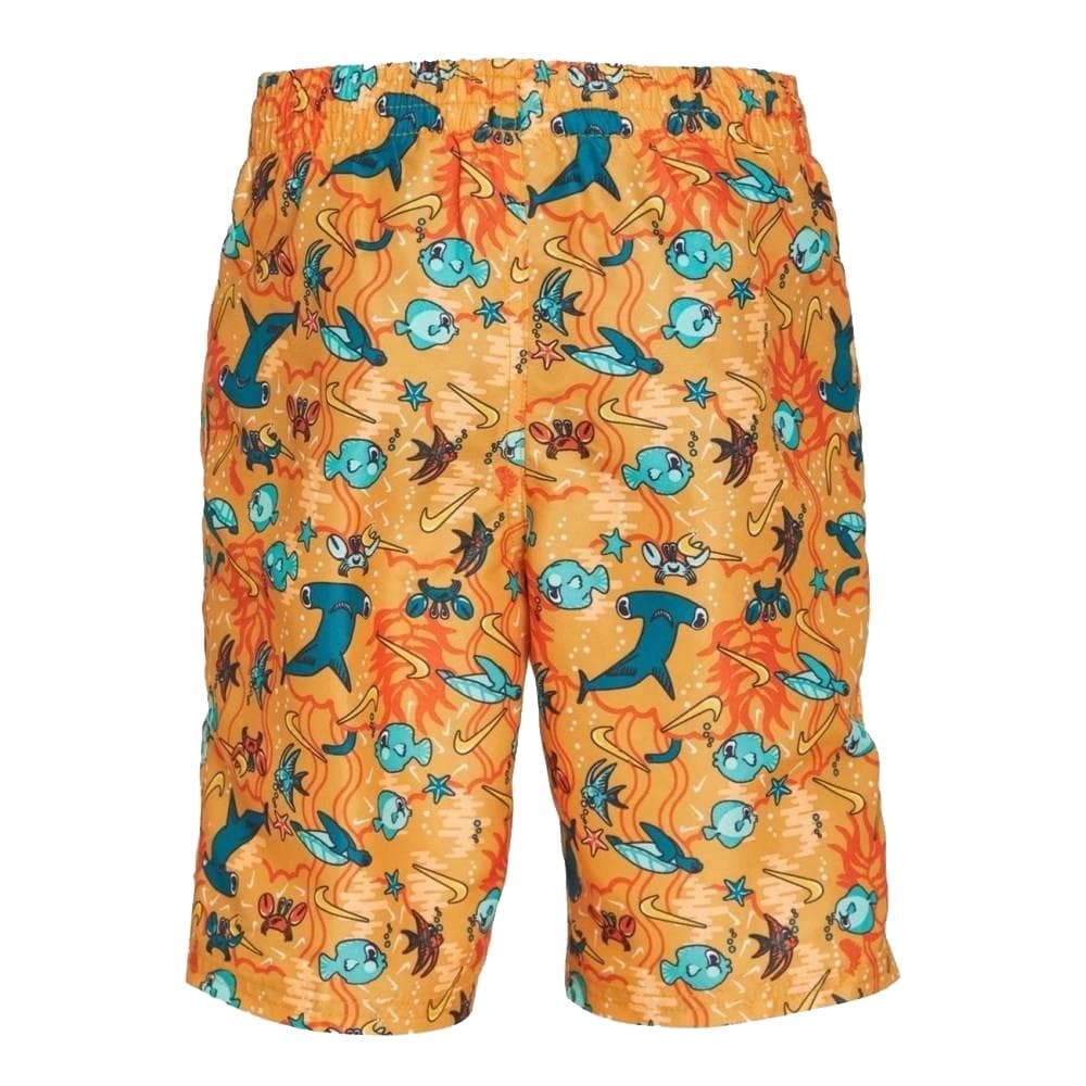 Short de bain Orange/Bleu Garçon Nike 6 Volley 2