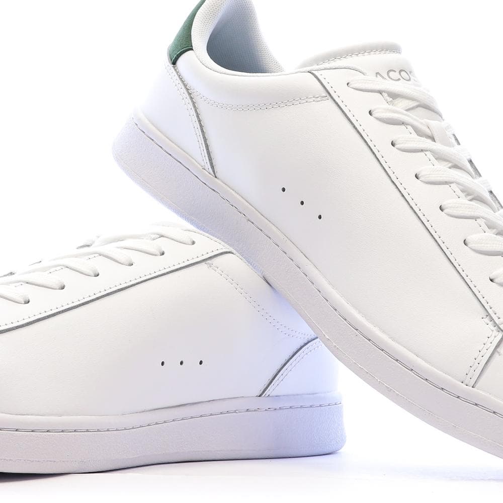 Baskets Blanches/Verte Homme Lacoste Carnaby Set 224 1 Sma 7