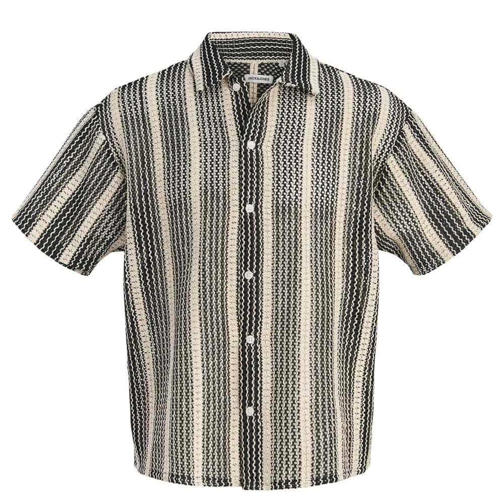 Chemise Noires/Blanches Homme Jack & Jones Bellagio 1
