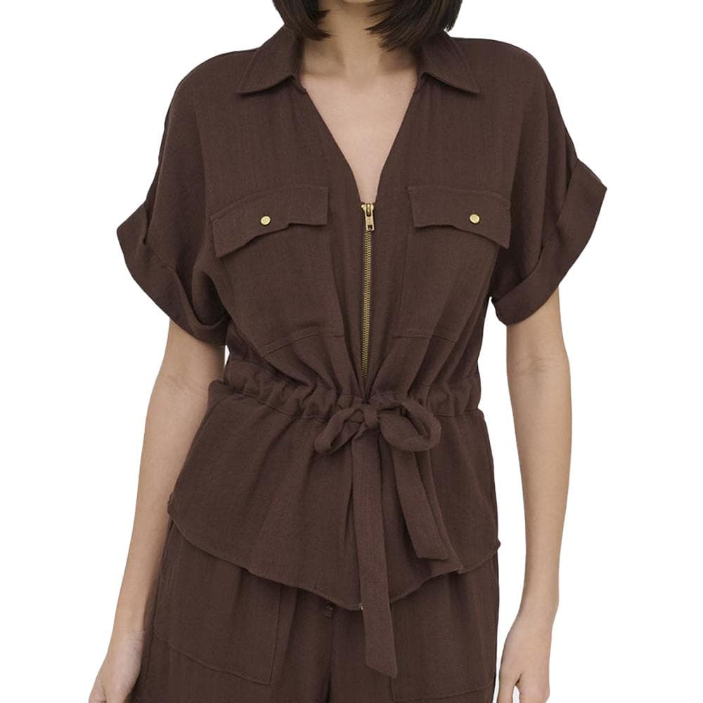 Blouse Marron Femme JDY Mille 1