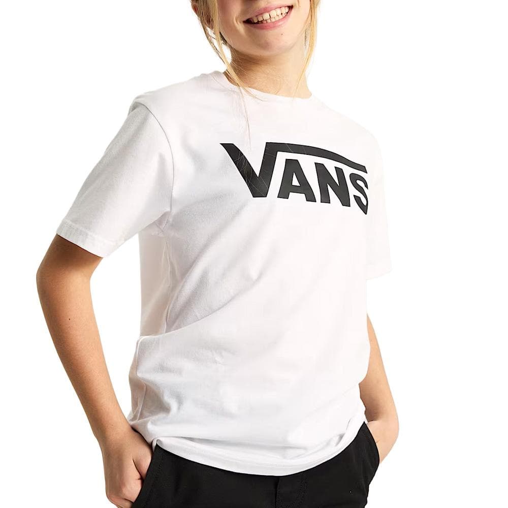 T-shirt Blanc Enfant Vans Classic 1
