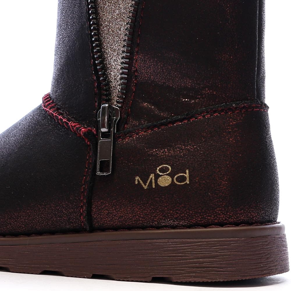 Boots Bordeaux Fille Mod8 Aldize 880130 7
