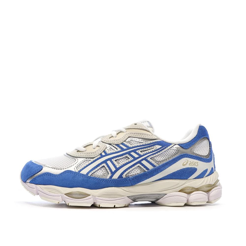 Baskets Blanches/Bleu Homme Asics Gel-nyc 1