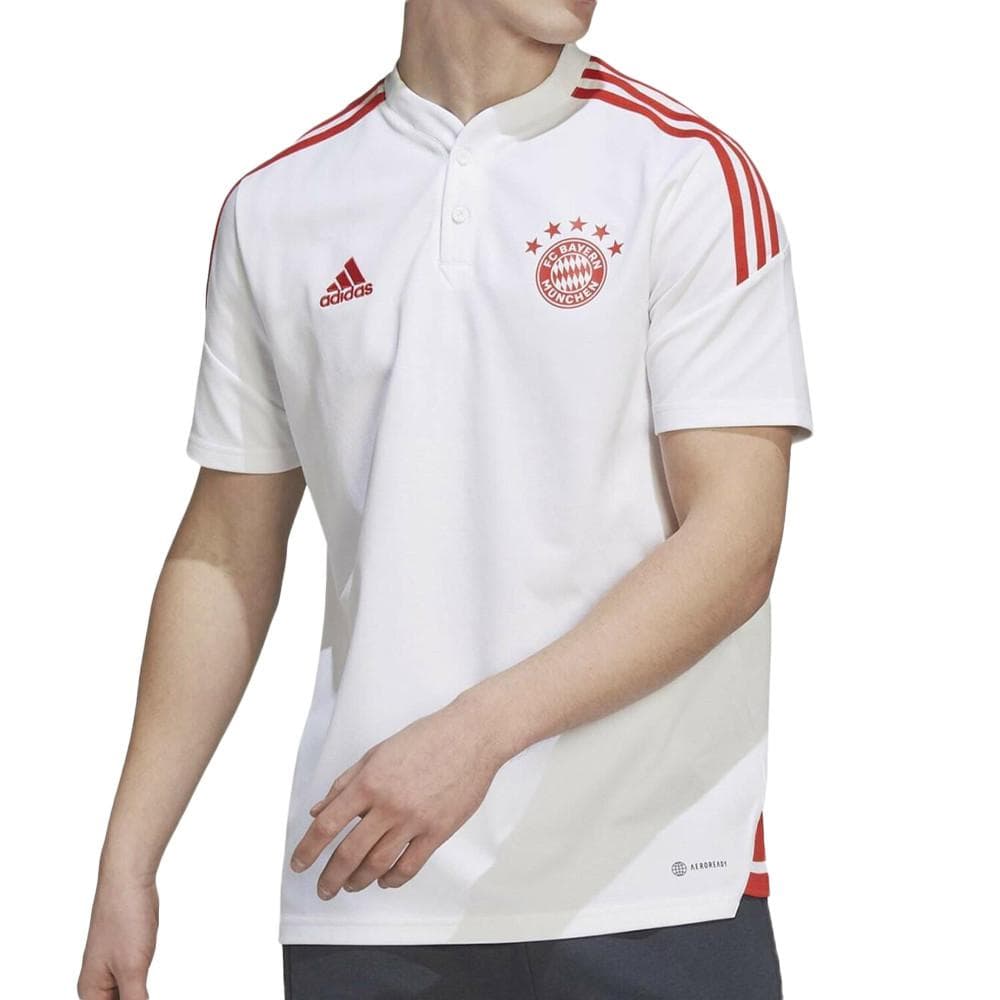Bayern Munich Polo Blanc Homme Adidas 2022/23 1