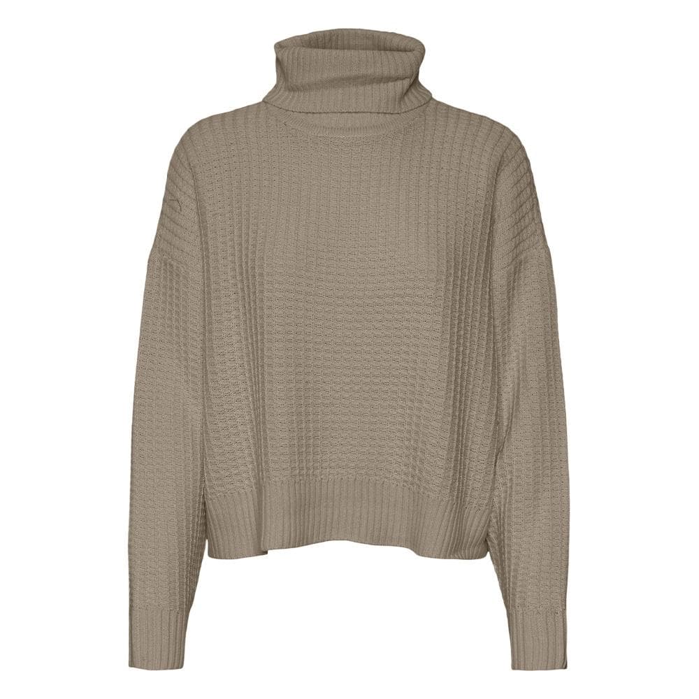 Pull Taupe Femme Vero Moda Momega 1