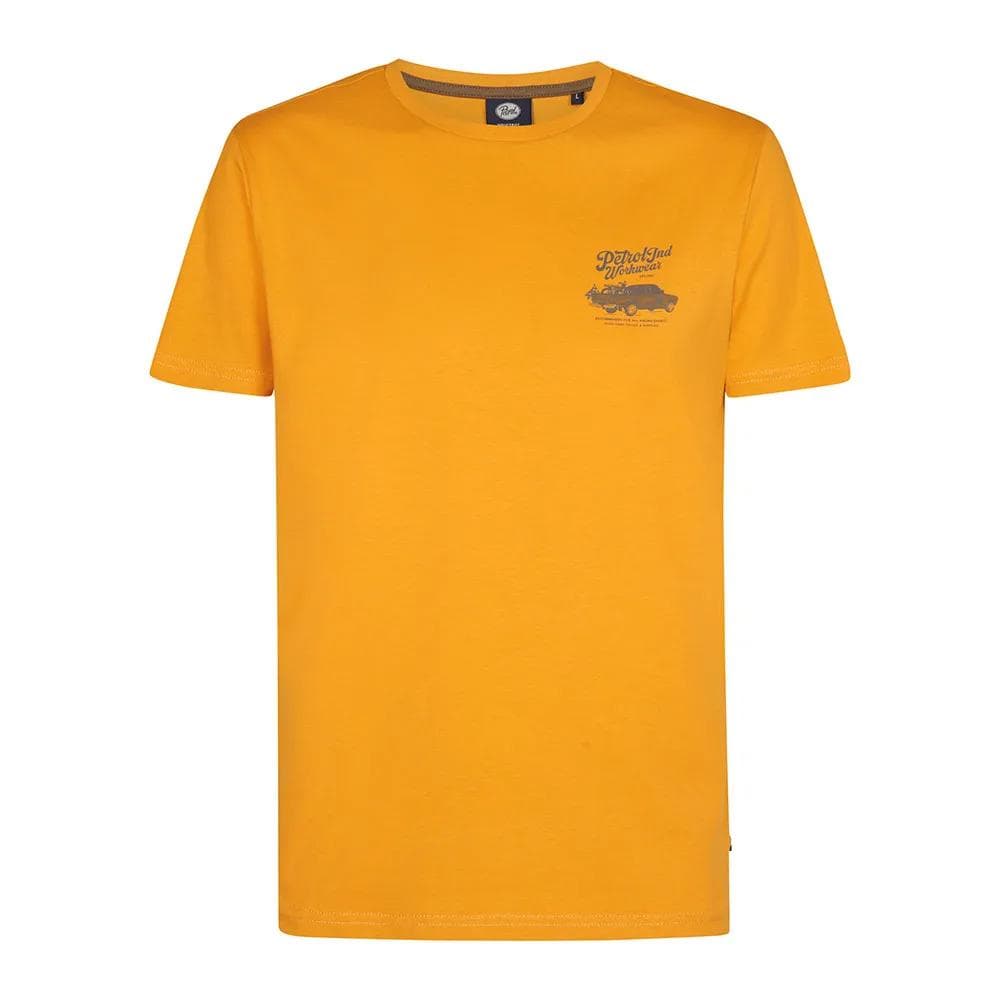 T-Shirt Orange Homme Petrol Industries TSR135 1