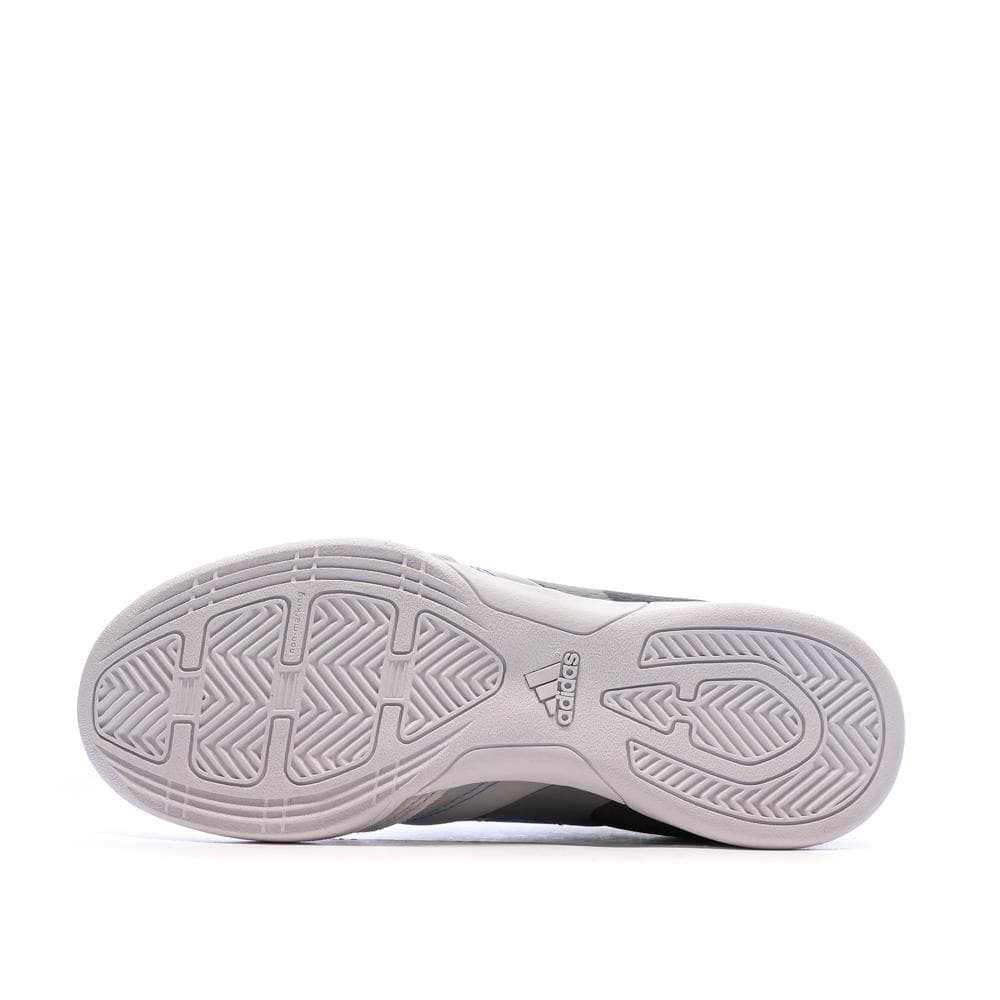 Chaussures de Futsal Gris/Noir/Bleu Garçon Adidas Top Sala 5
