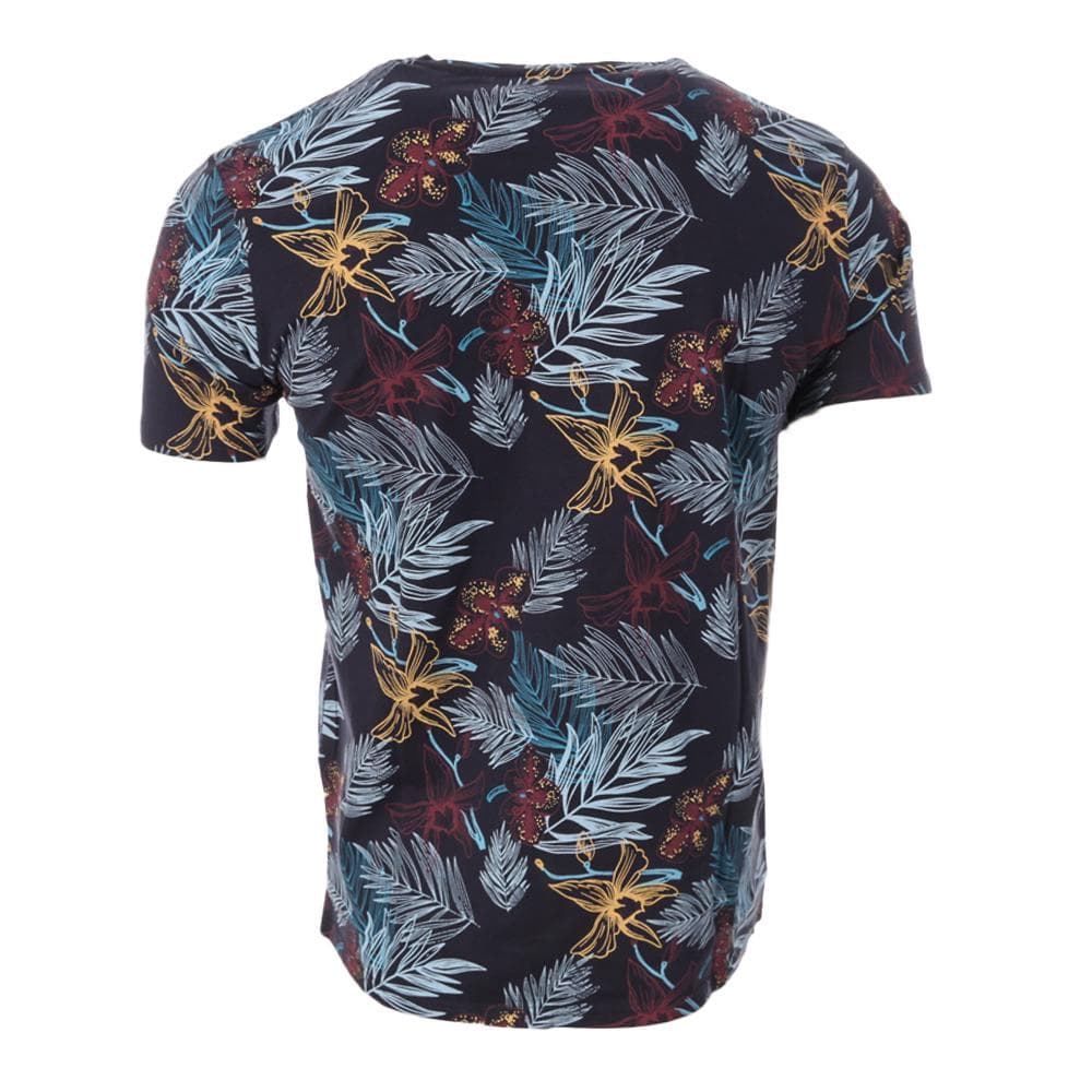 T-shirt Noir/Turquoise Homme RMS26 91253 2