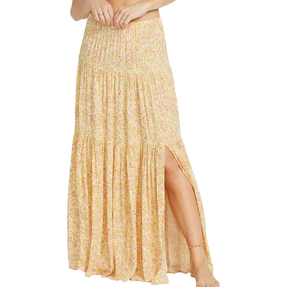 Jupe Jaune à Fleurs Femme Billabong Heart To Heart 1