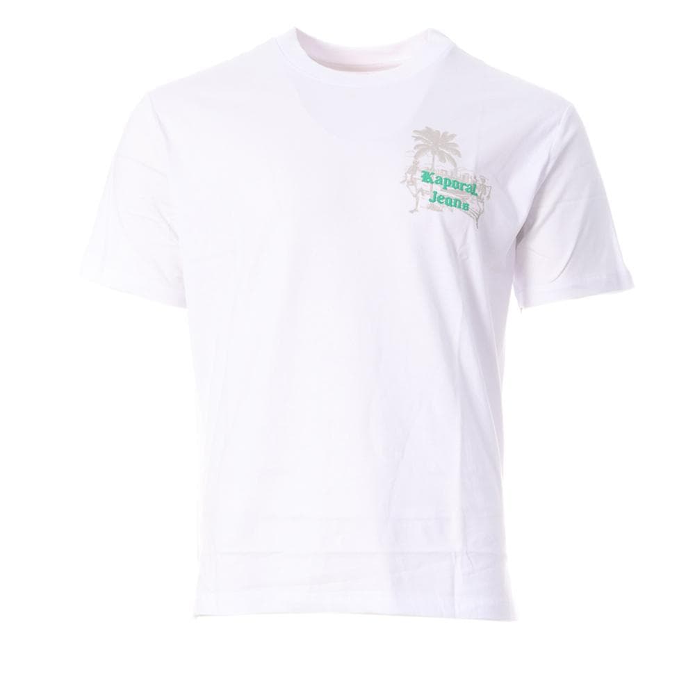 T-Shirt Blanc Homme Kaporal TORINH25M11 1