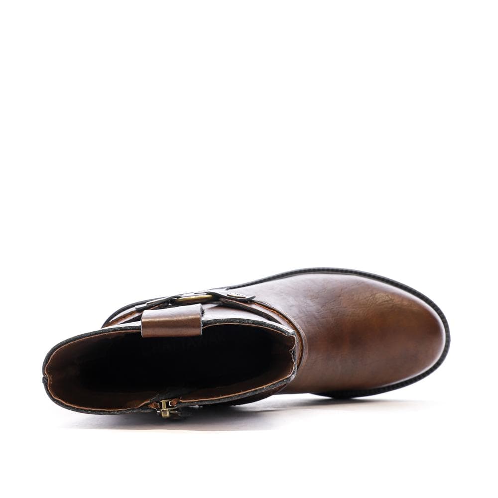 Bottines Marrons Femme Chattawak CIELO 4