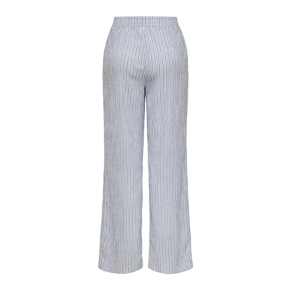 Pantalon Blanc/Bleu Femme JDY Ocean 2