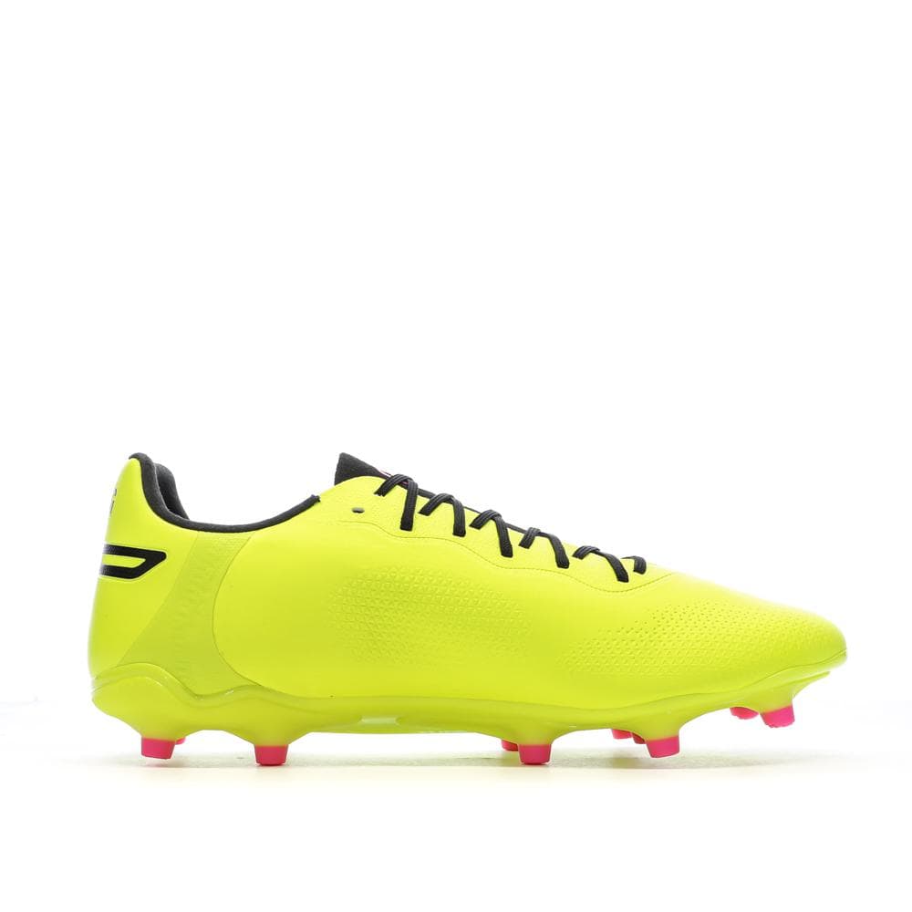 Chaussures de Foot Jaunes Homme Puma King Pro FG/AG 2
