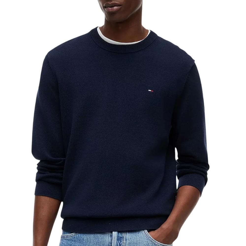 Pull Marine Homme Tommy Hilfiger Tjm Slim Ess 1
