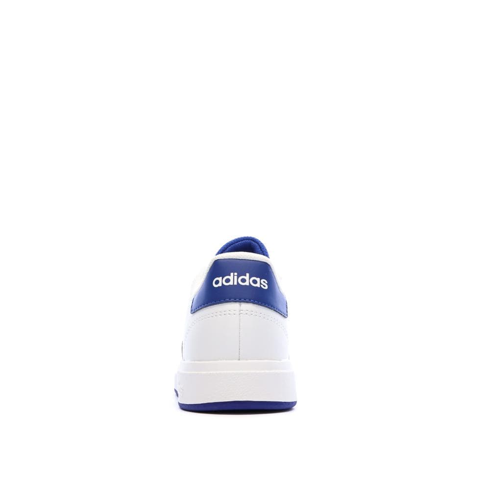 Baskets Blanc/Bleu Garçon Junior Adidas Grand Court 2.0 3