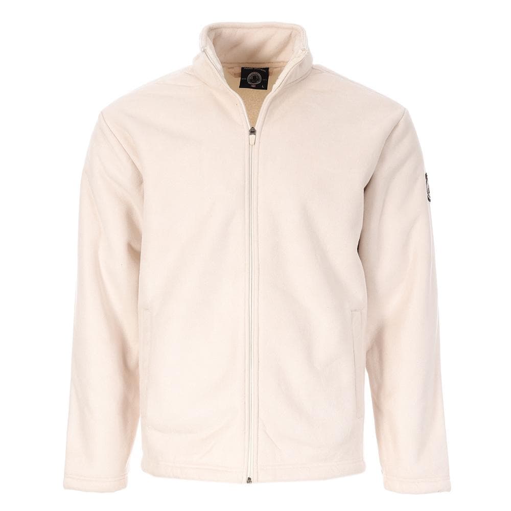 Veste en Daim Écru Homme Paname Brothers STEVE 1