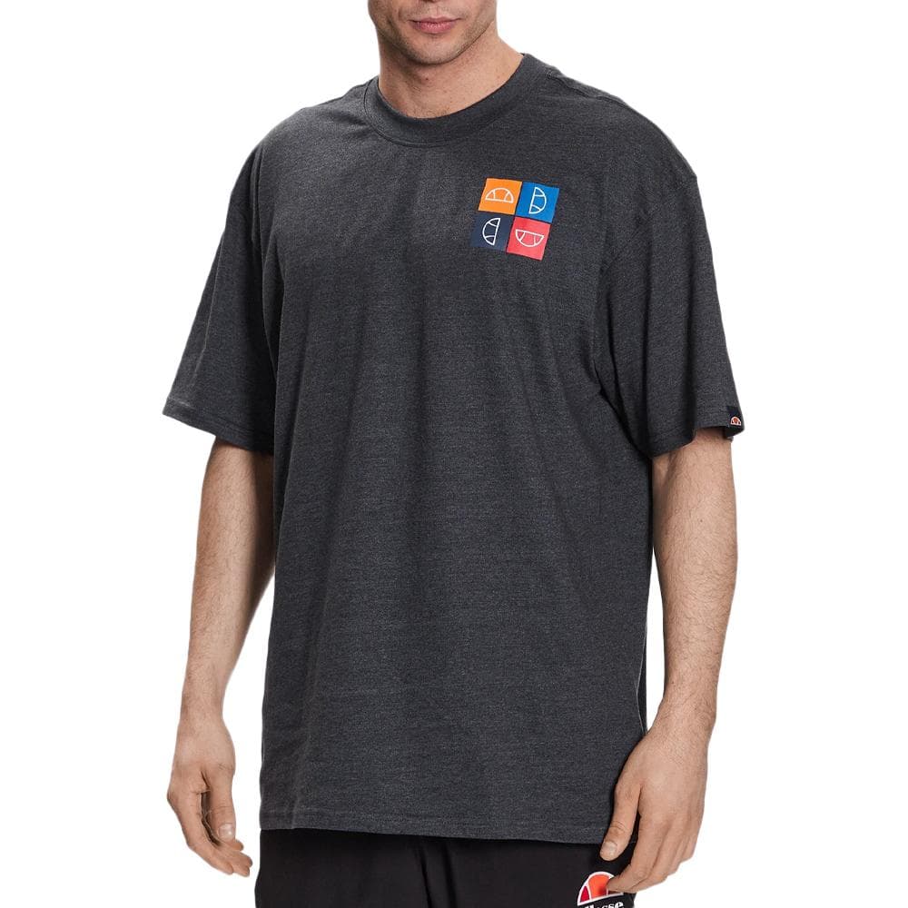 T-shirt Noir Homme Ellesse Rolletto 1
