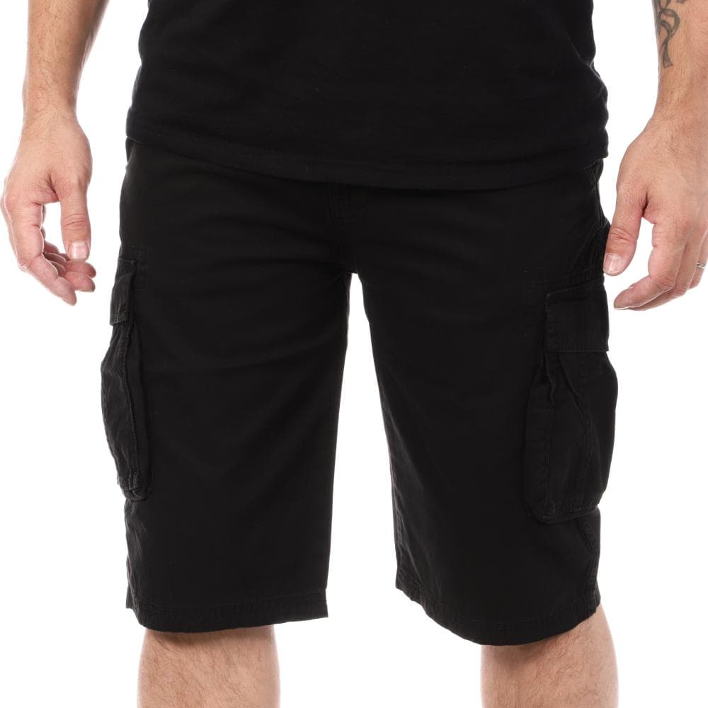Short Noir Homme Schott Cargo 1