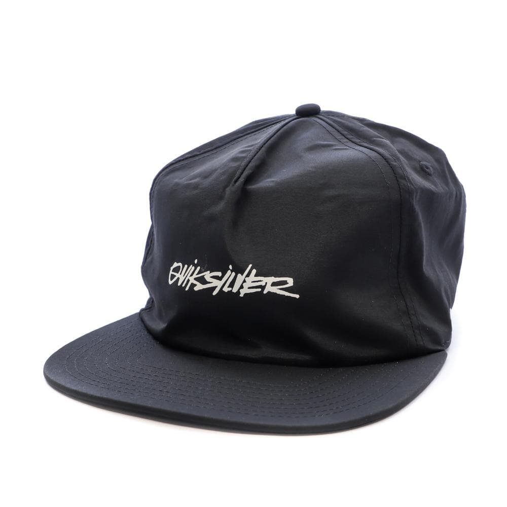 Casquette Noire Homme Quiksilver Scripted Living Hdwr Kvj0 1