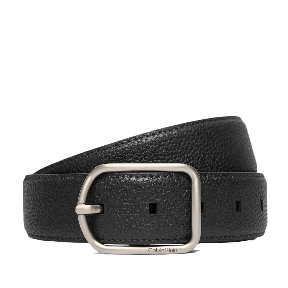 Ceinture Noire Homme Calvin Klein Jeans Round - T 1