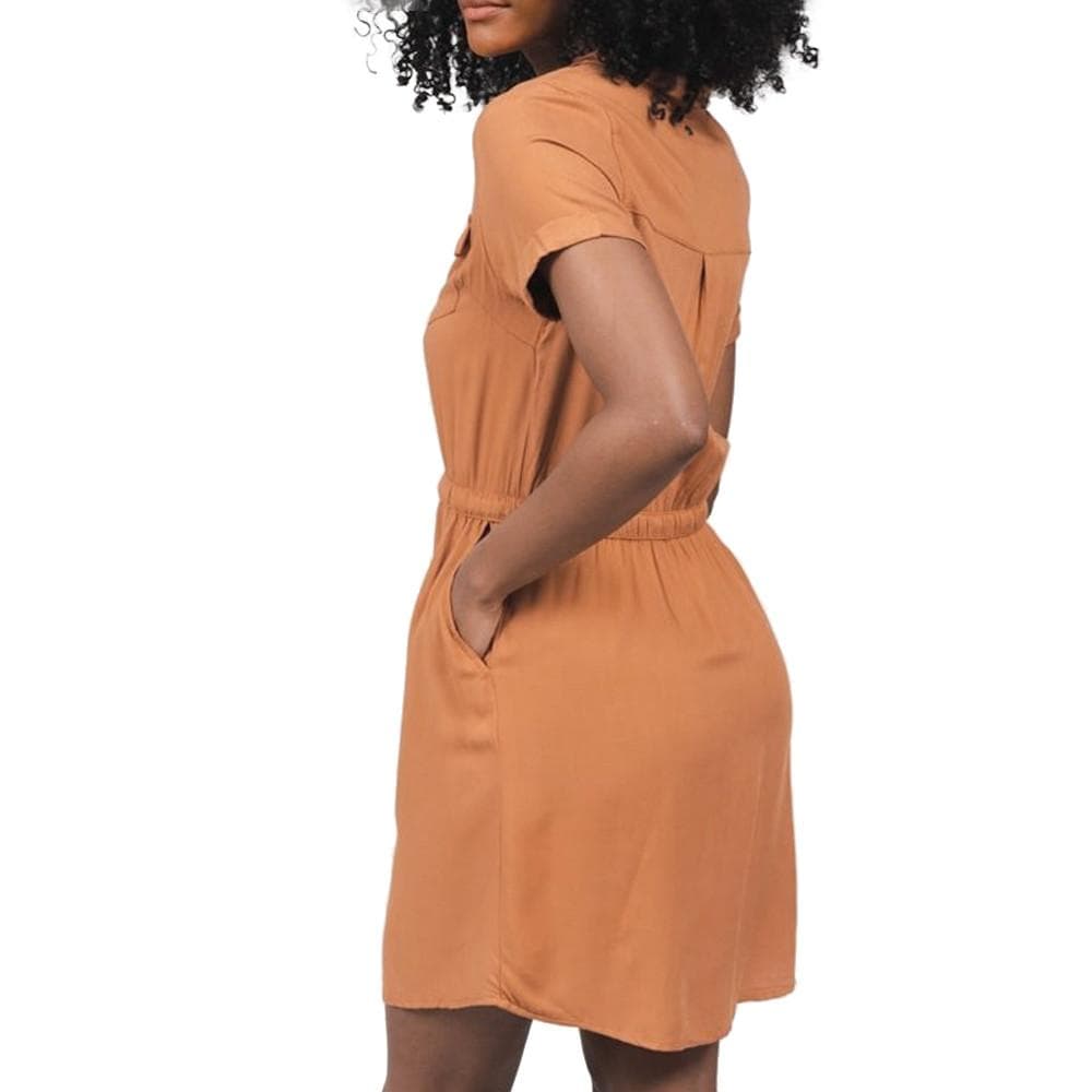 Robe Orange Femme Deeluxe Alarha 2
