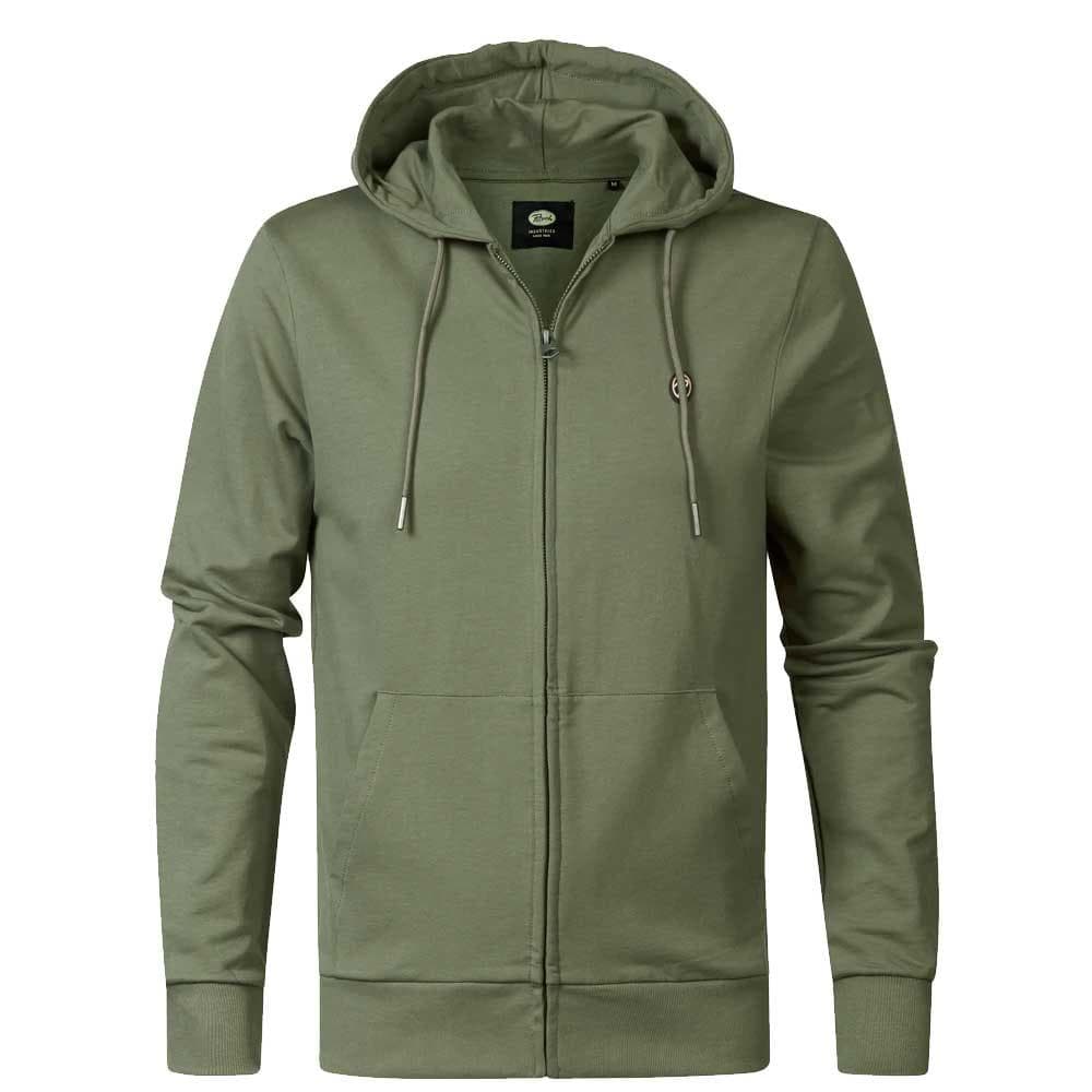 Sweat Zippé Vert Homme Petrol Industries SWH004 1