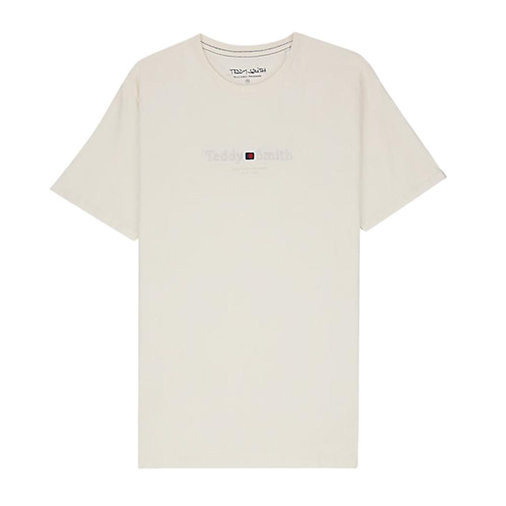 T-shirt Blanc Homme Teddy Smith 11017024D 1