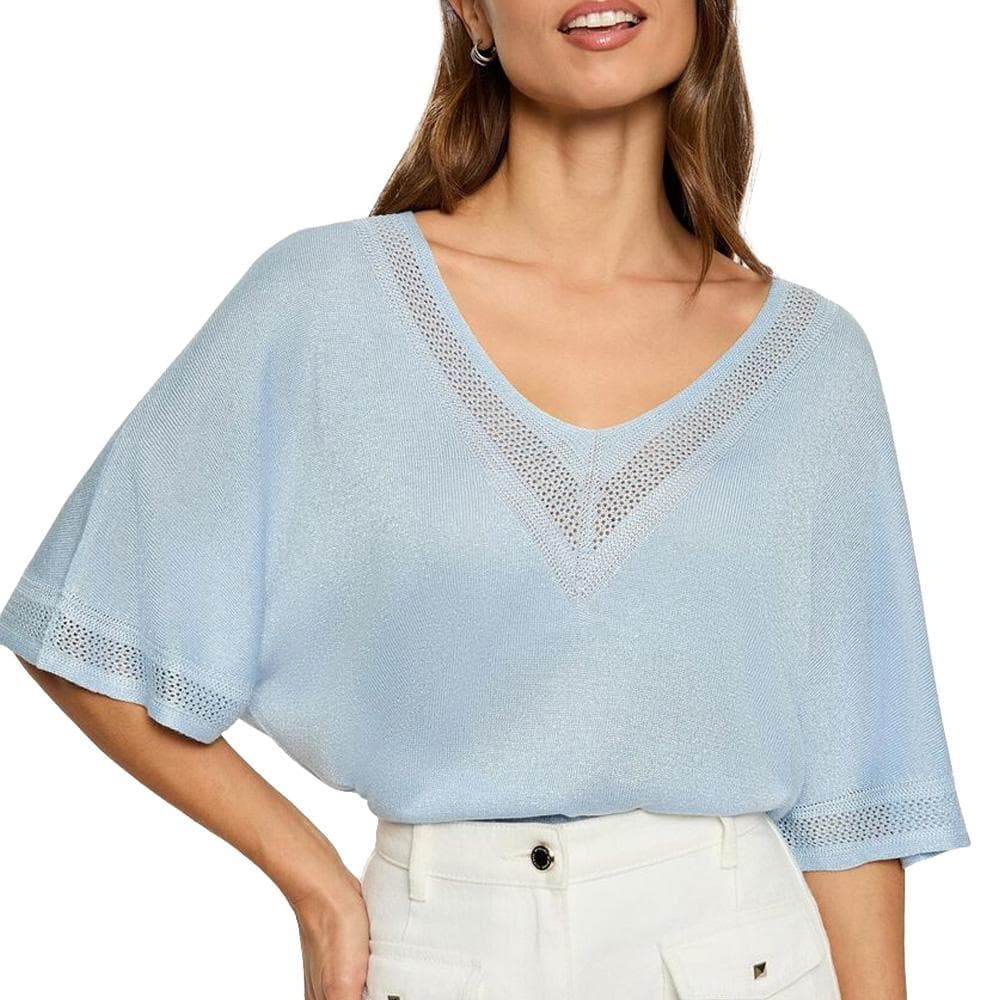 Pull Bleu Clair Femme Morgan MCHRIS 1